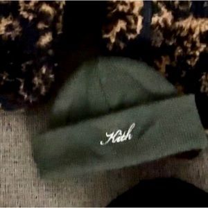 Kids baby hat - olive